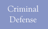 Criminal Defense