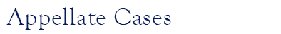  Appellate Cases