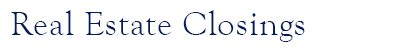 Real Estate Closings